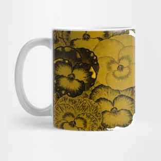 art mustard flowers Mug